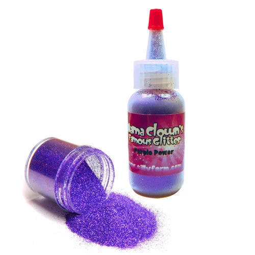Silly Farm Purple Power Mama Clown Glitter Glitter & Bling 1 Silly Farm Purple Power Mama Clown Glitter Glitter & Bling