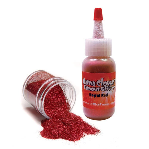 Silly Farm Royal Red Mama Clown Glitter Glitter & Bling 1 Silly Farm Royal Red Mama Clown Glitter Glitter & Bling