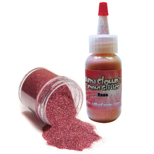 Silly Farm Glitter & Bling Rose Pink Mama Clown Glitter 1 Silly Farm Glitter & Bling Rose Pink Mama Clown Glitter