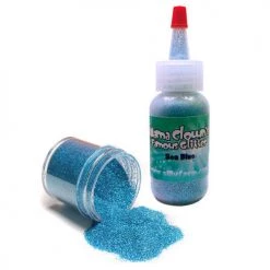 Silly Farm Sea Blue Mama Clown Glitter