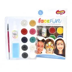 Silly Farm Sugar Skull Silly Face Fun Character Kit Face & Body Paint
